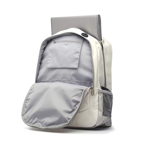 Penn State Nittany Lions Genuine Leather Baseball Backpack - Official College Team Logo - Durable White Backpack for School, Travel & Sports Fans