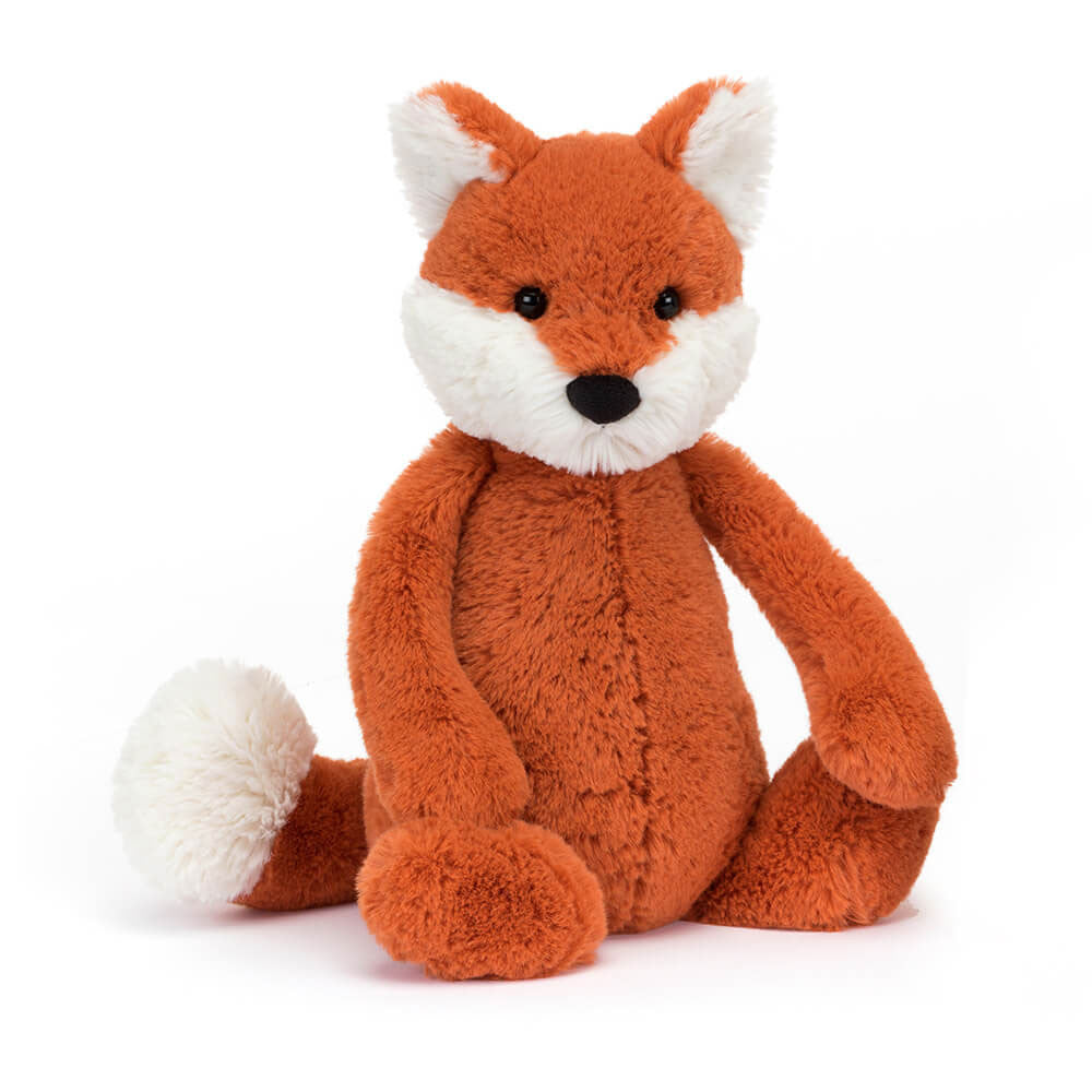 Jellycat Bashful Fox Cub Plush Toy - Soft & Cuddly Stuffed Animal for Kids, Babies & Adults - Perfect for Gifts, Nursery Decor & Comfort Companions
