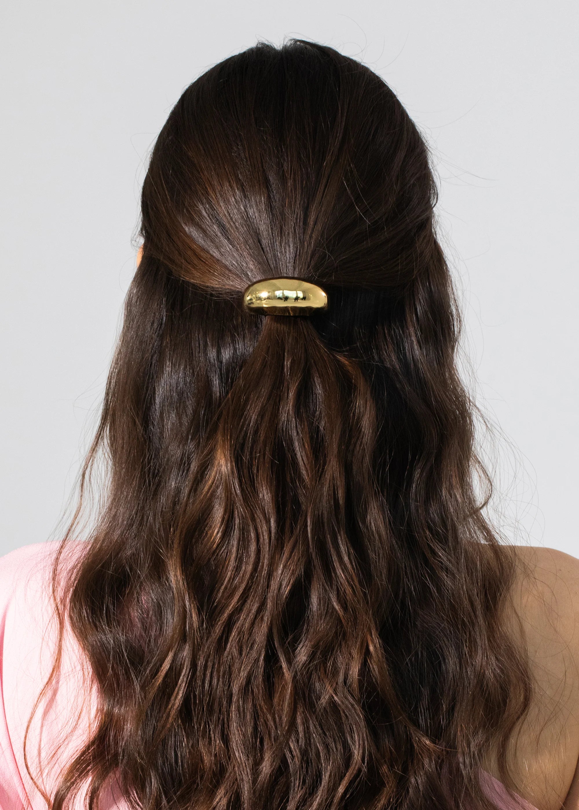 Mona Ponywrap Gold Hair Wrap - Soft & Stylish Headband for Women & Girls - Perfect for Yoga, Running, Workouts & Everyday Wear