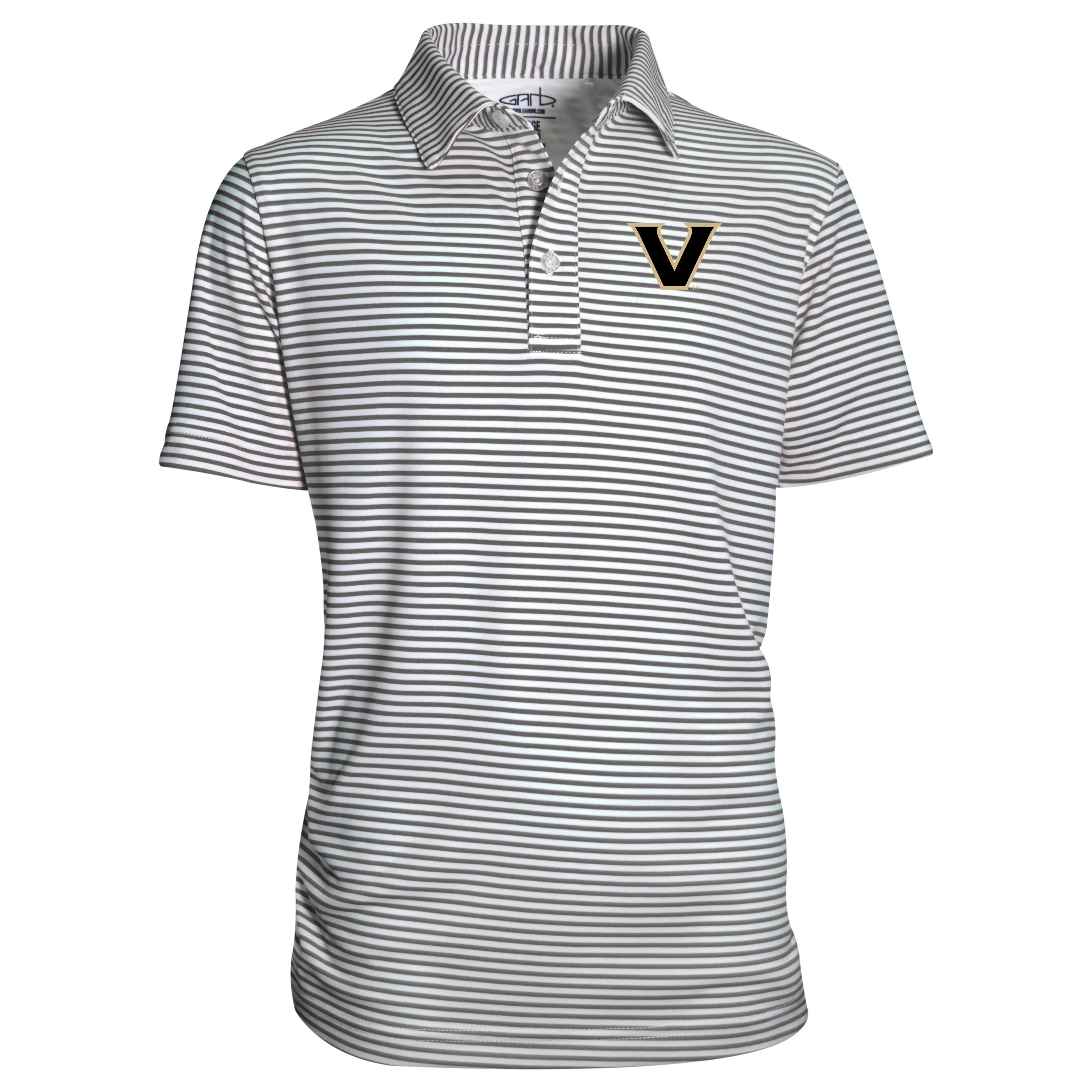 Vanderbilt Commodores Youth Boys' Polo Shirt - Comfortable Breathable Cotton Jersey for School, Sports & Casual Wear