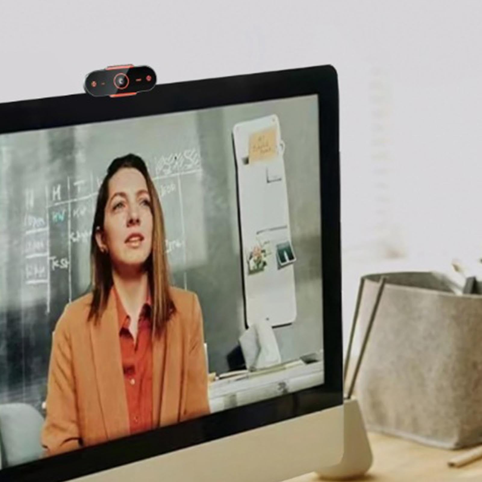Jikiaci 1080P HD Webcam with Tripod Stand - Adjustable USB 2.0 Computer Camera for Laptop & Desktop - Perfect for Online Classes, Zoom Meetings, Video Conferencing, Live Streaming & Home Office Setup