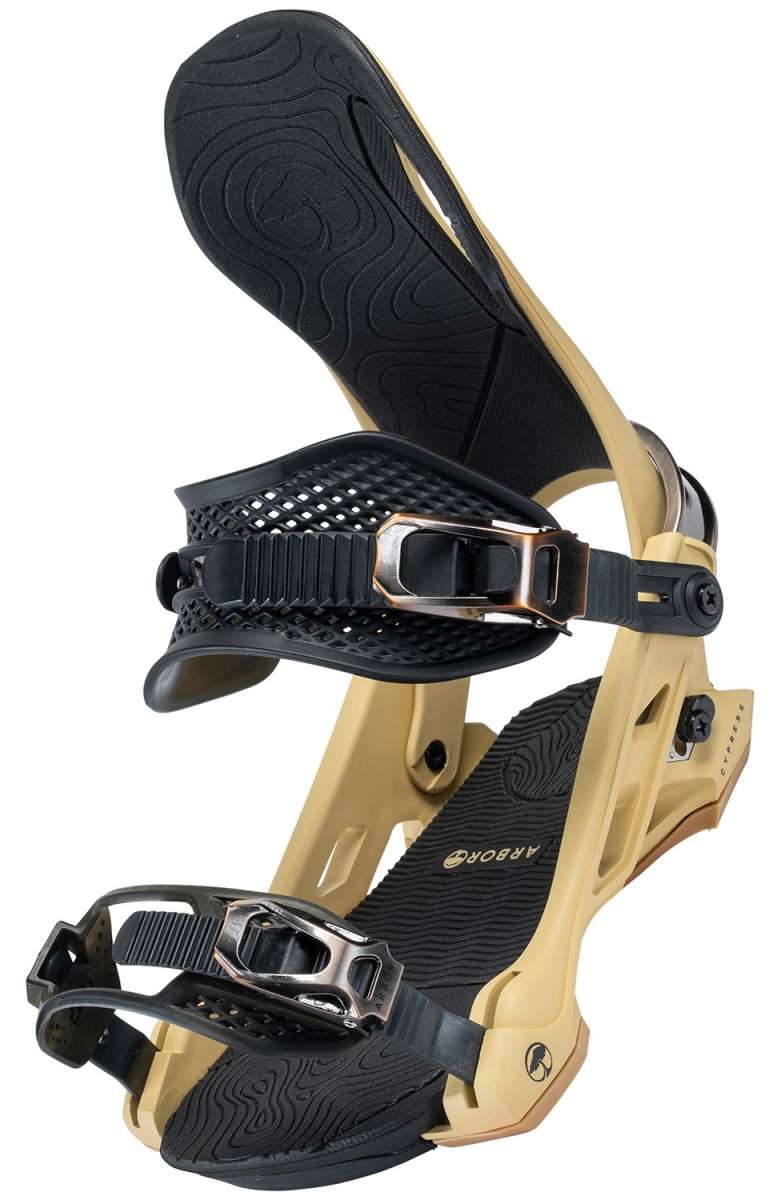 **Arbor Cypress Snowboard Bindings 2024 - Lightweight & Responsive for All-Mountain Riding - Perfect for Freestyle & Powder Snowboarding**