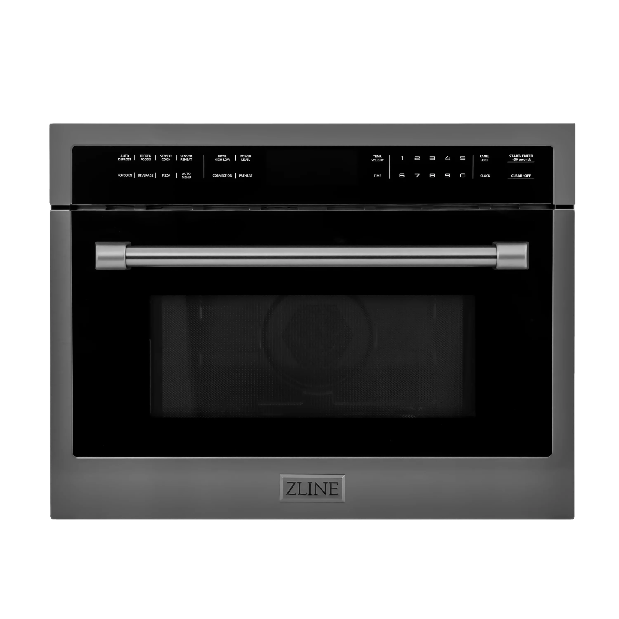 ZLINE 24 Inch Built-In Convection Microwave Oven with Speed Cooking & Sensor Technology - Perfect for Modern Kitchens, Small Spaces & Quick Meal Prep