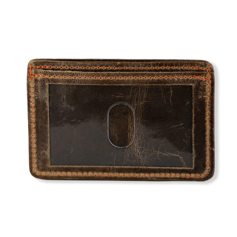 Hamlin RFID Blocking Leather Card Holder with ID Window - Slim Wallet for Men & Women - Perfect for Travel, Business & Everyday Use