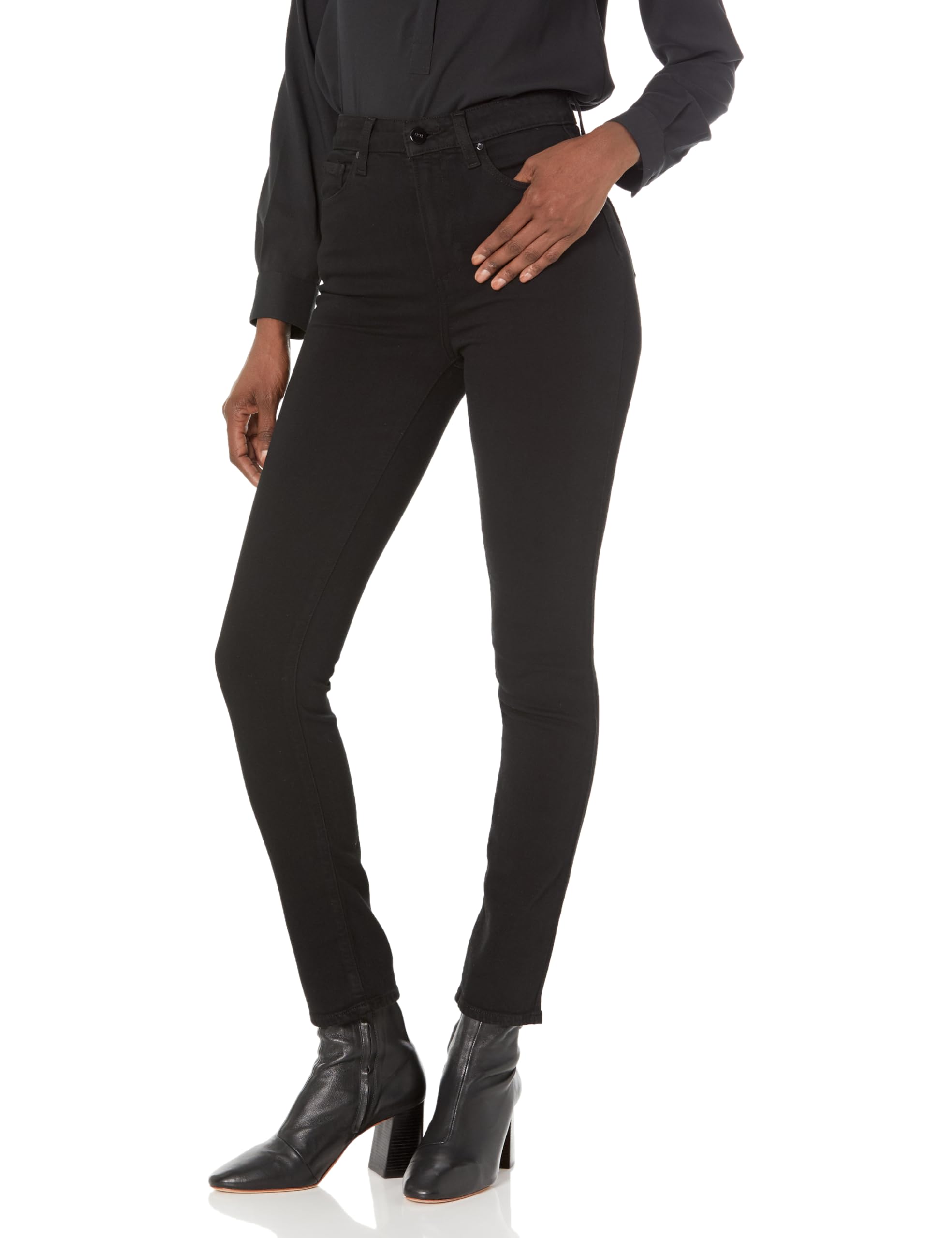 PAIGE Women's Gemma High-Rise Skinny Jeans - Stretch Denim Pants for Everyday Comfort & Style | Perfect for Work, Casual Outings & Date Nights