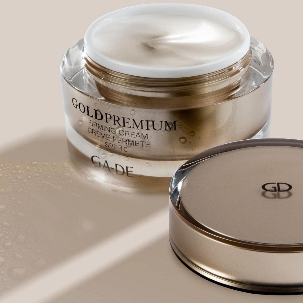 Ga-de Cosmetics Gold Premium Firming Day Cream 50ml - Anti-Aging & Hydrating Face Moisturizer for Women - Perfect for Daily Skincare Routine & Mature Skin Care