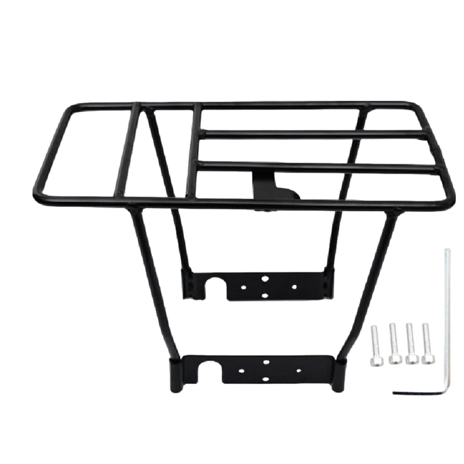 Electric Scooter Rear Cargo Rack - Aluminum Alloy Scooter Accessory for Shopping & Groceries | Durable Scooter Attachment for Commuting, Errands & Urban Transport