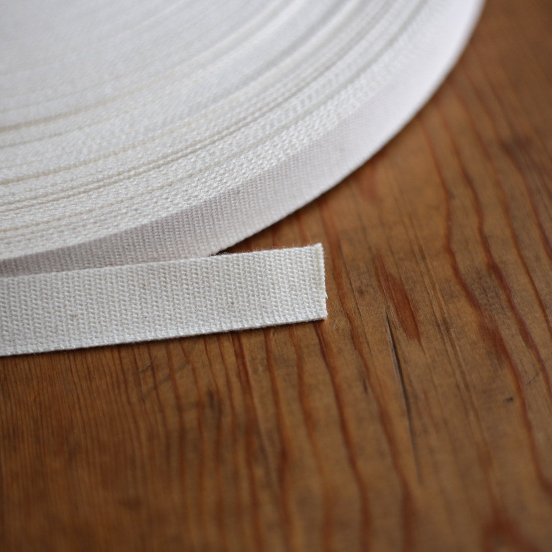 5/8 Inch Medium Cotton Webbing - Durable & Versatile for DIY Crafts, Straps & Sewing Projects | Perfect for Belts, Bags & Home Decor