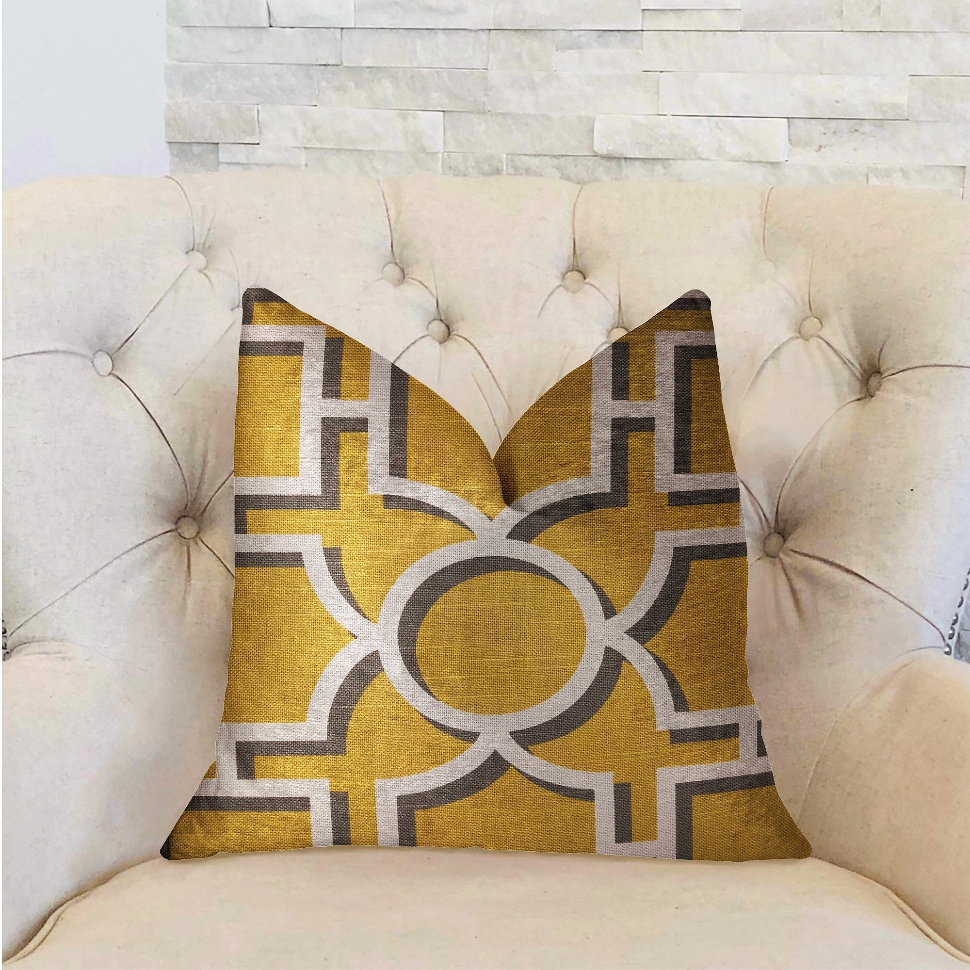 Plutus Crane Enclave Luxury Decorative Throw Pillow 20x30 Inches - Soft Queen Size Cushion for Sofa, Bed & Home Decor - Elegant Living Room & Bedroom Accent Pillow