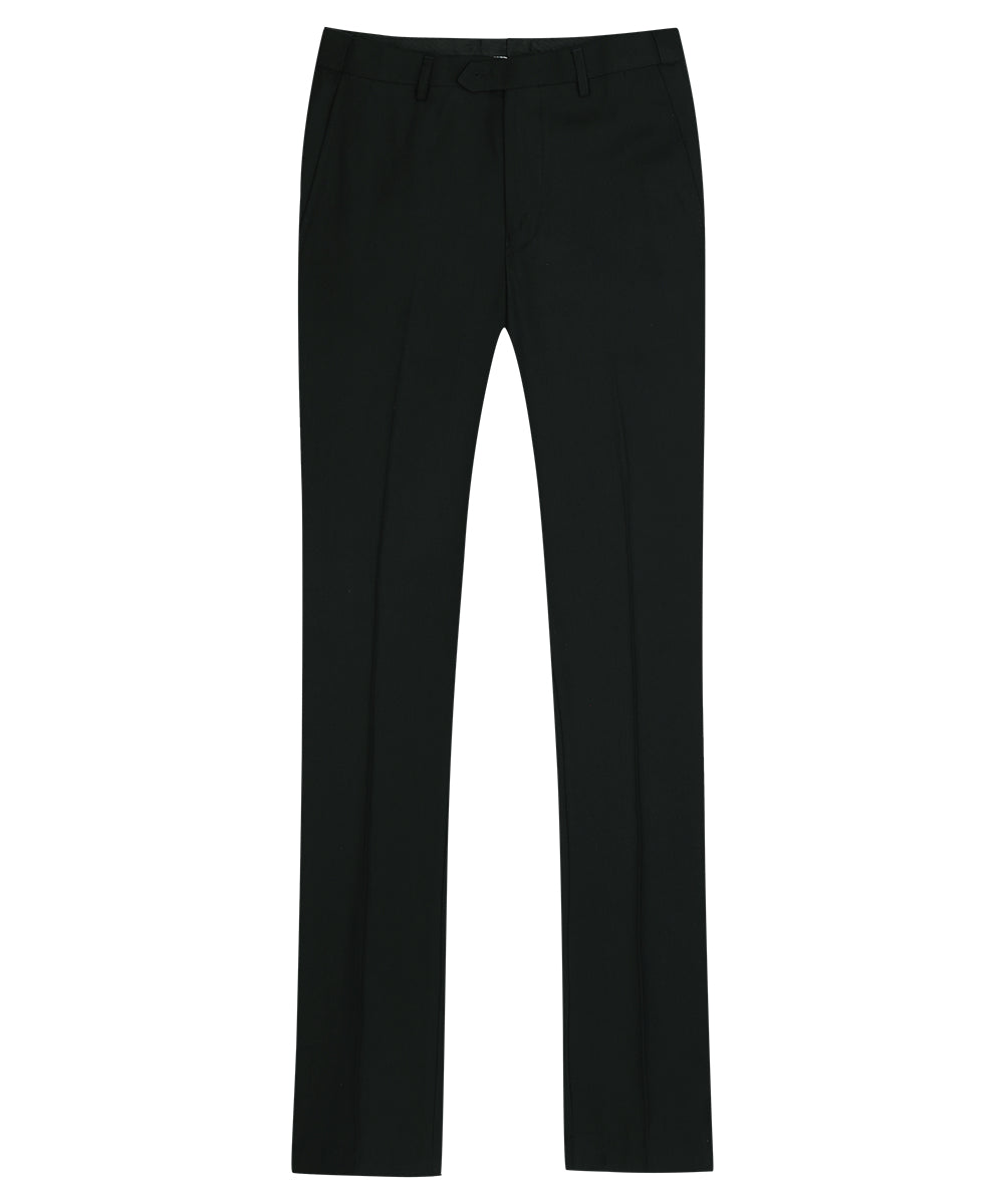 3 Piece Classic One Button Marron Black Suit for Men - Formal Business Attire & Wedding Outfit - Premium Wool Blend Tailored Fit Suit Set for Office, Interviews & Special Occasions