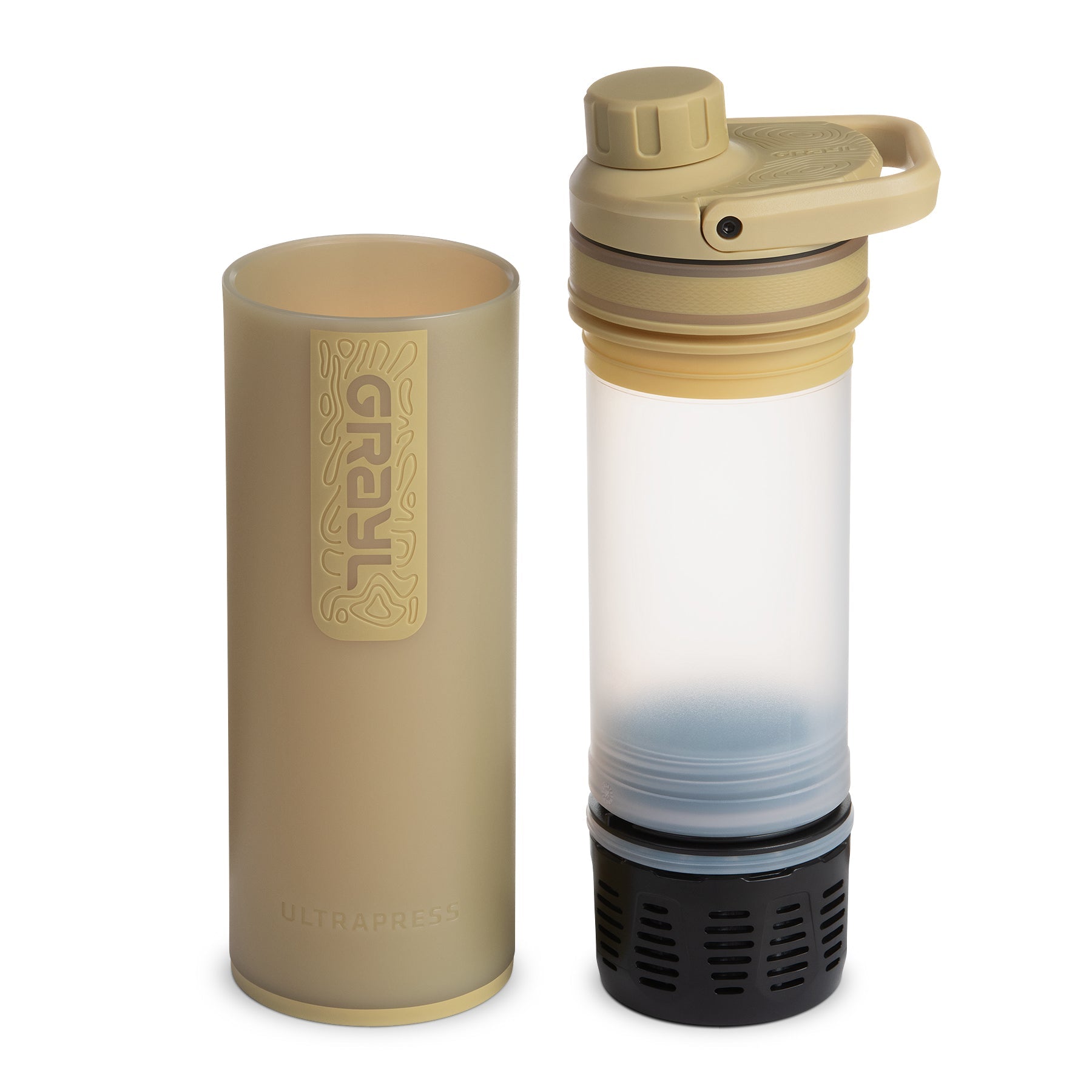 GRAYL UltraPress™ Replacement Water Purifier Cartridge - Portable Filter for Travel, Hiking, and Emergency Preparedness