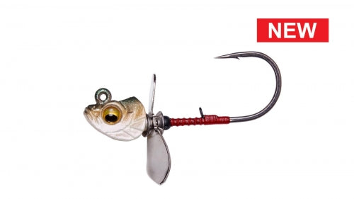 Megabass Okashira Screwhead Jighead - Premium Fishing Jig Head for Bass & Freshwater Fishing | Perfect for Casting, Jigging & Flipping Techniques