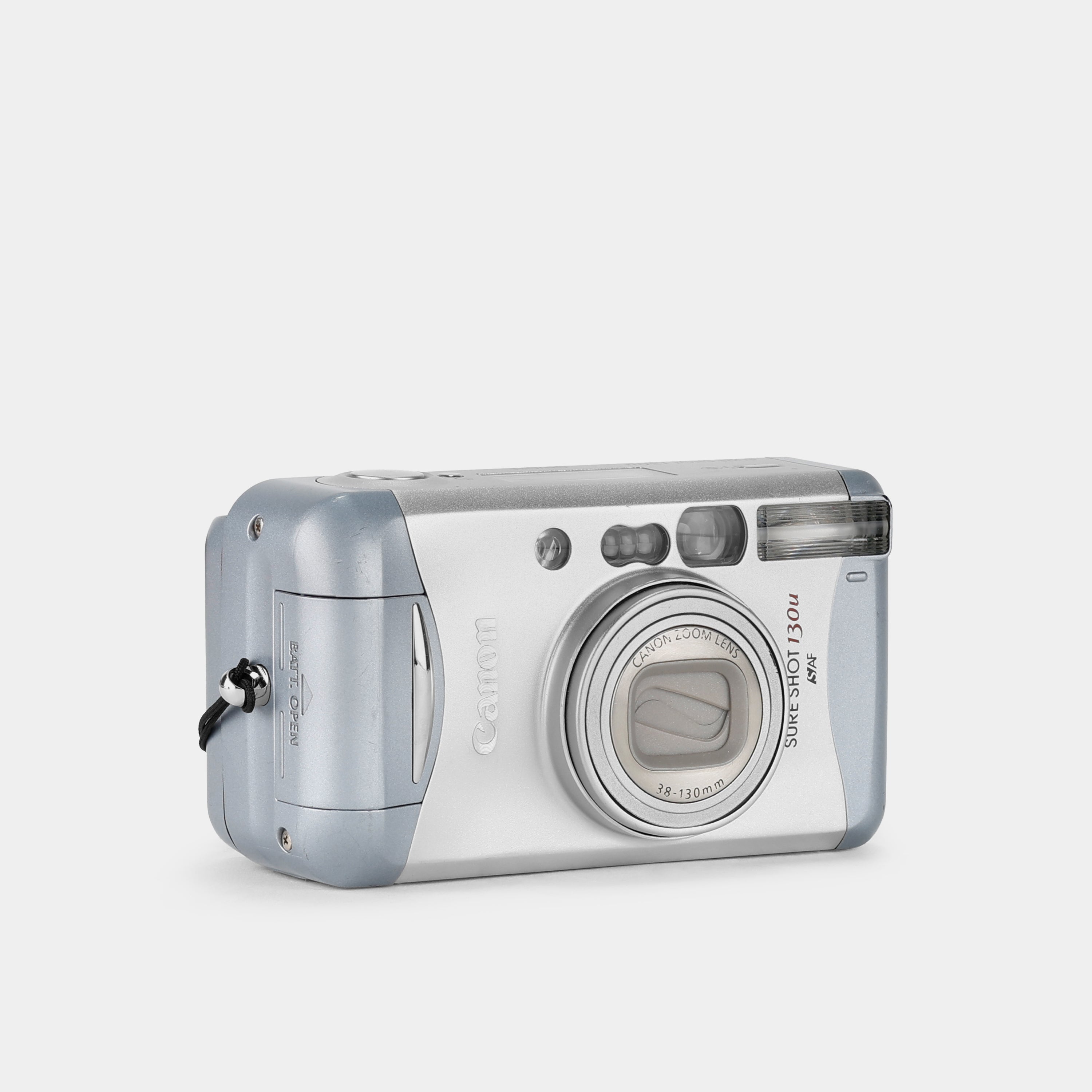 Canon Sure Shot 130u 35mm Point and Shoot Film Camera - Vintage Compact Camera for Travel, Street Photography & Everyday Use