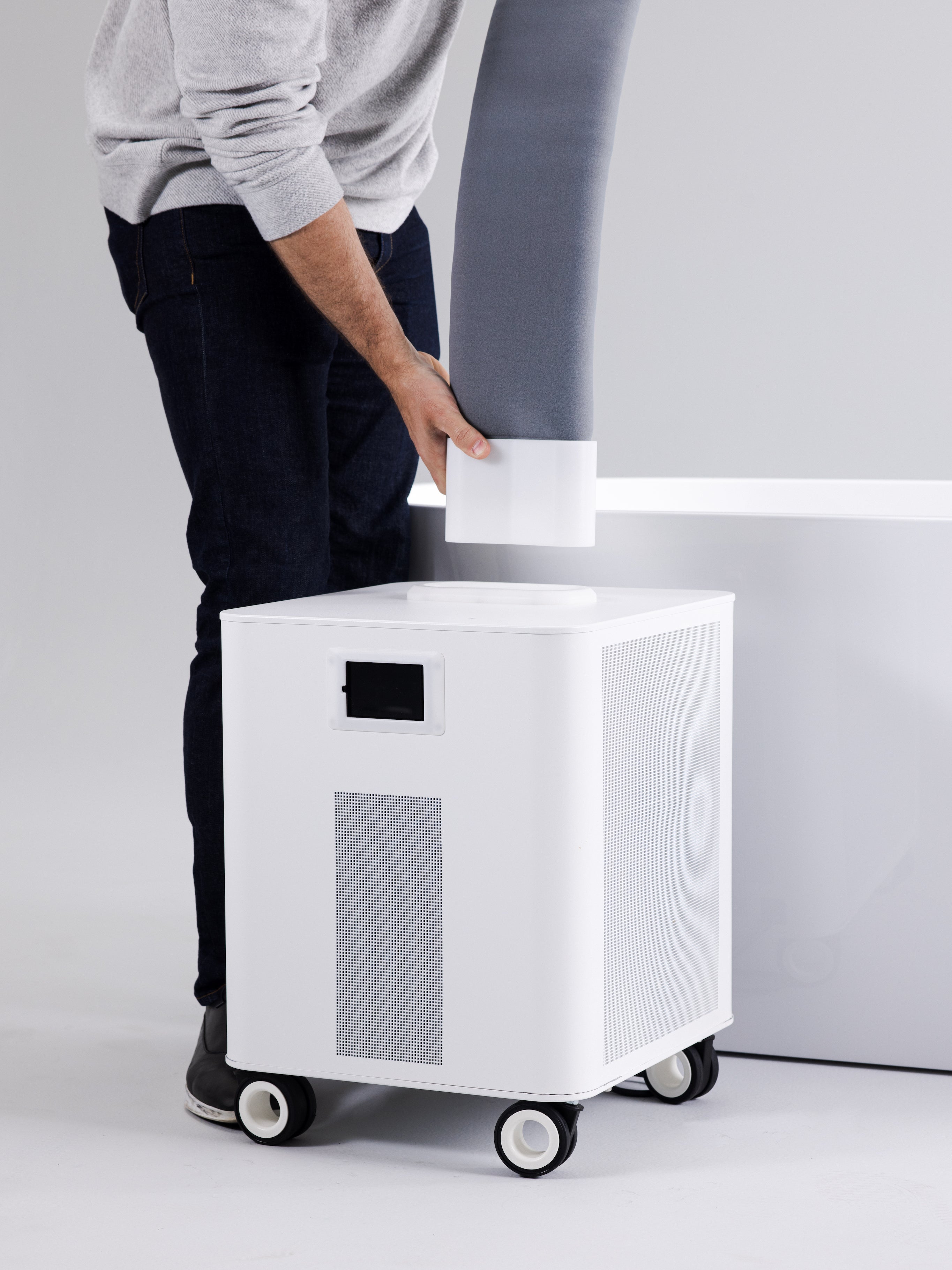 HomePlunge Portable Cold Plunge Tub for Athletes - Ice Bath for Muscle Recovery, Hydrotherapy & Relaxation at Home | Perfect for Post-Workout, Sports Therapy & Wellness