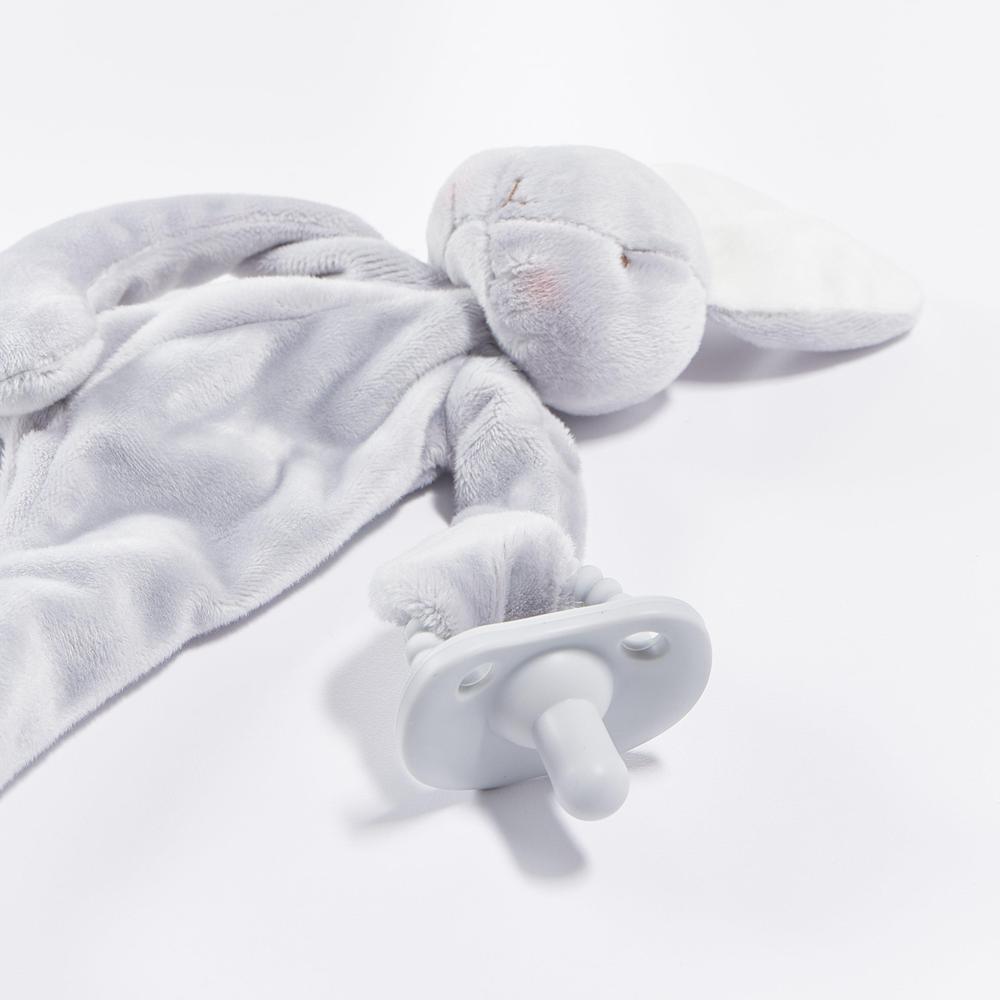 Little Sunshine Swaddle & Soothe Baby Gift Set - Soft Newborn Swaddle Blanket & Pacifier Holder - Perfect Baby Shower Gift & Nursery Essential
