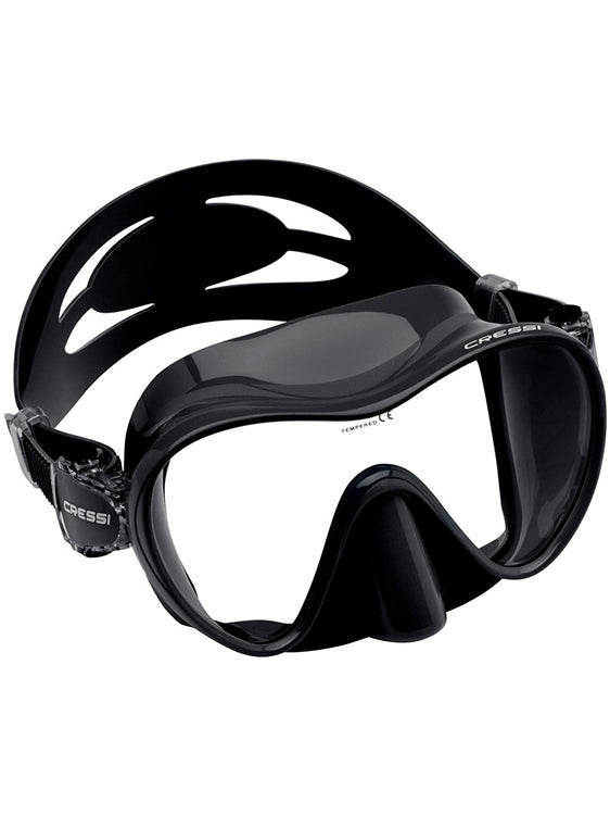 Cressi F1 Small Scuba Diving Mask - Low Volume Snorkeling & Freediving Gear for Comfortable Underwater Adventures
