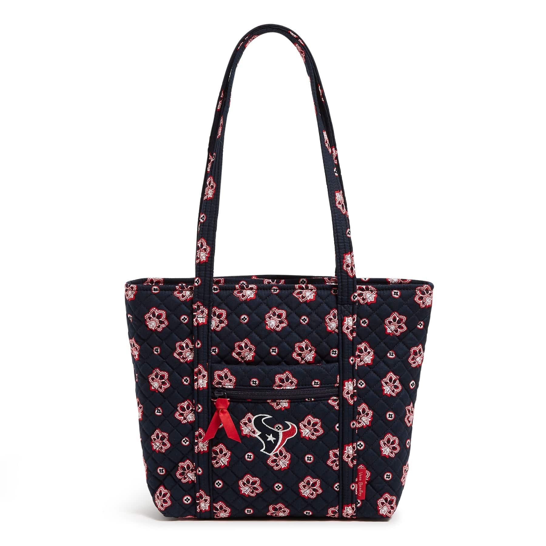 NFL Small Vera Tote Bag - Official Licensed Football Team Logo Handbag for Women | Perfect for Game Day, Shopping & Travel Accessories