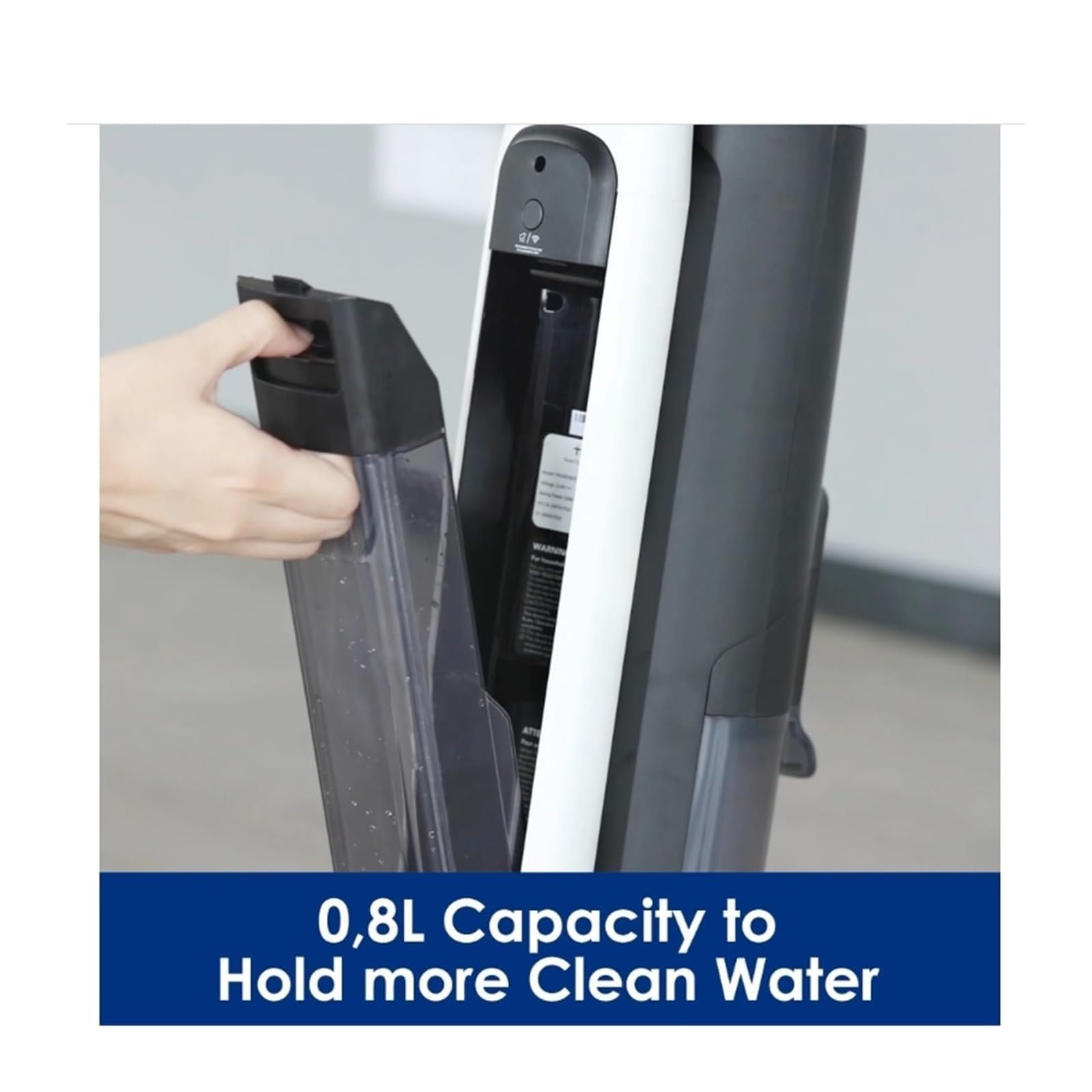 TINECO Floor ONE S5/S5 PRO Compatible Replacement Clean Water Tank (CWT) - Wet Dry Vacuum Cleaner Accessories for Handheld & Robotic Vacuums - Perfect for Hardwood Floors & Pet Hair Cleaning