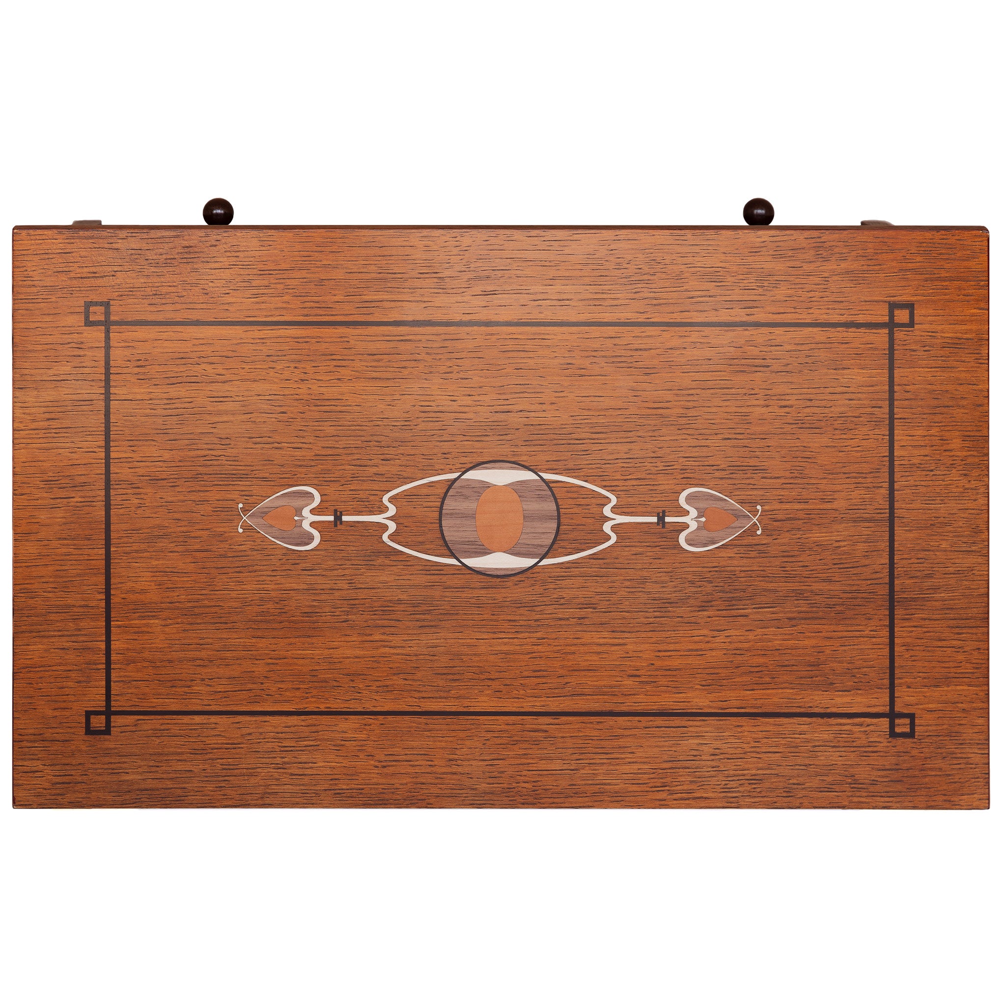 Handcrafted Harvey Ellis Wooden Jewelry Box - Premium Solid Wood Organizer for Necklaces, Rings & Earrings - Perfect Gift for Women, Brides & Anniversary - Elegant Home Decor & Travel Storage Solution