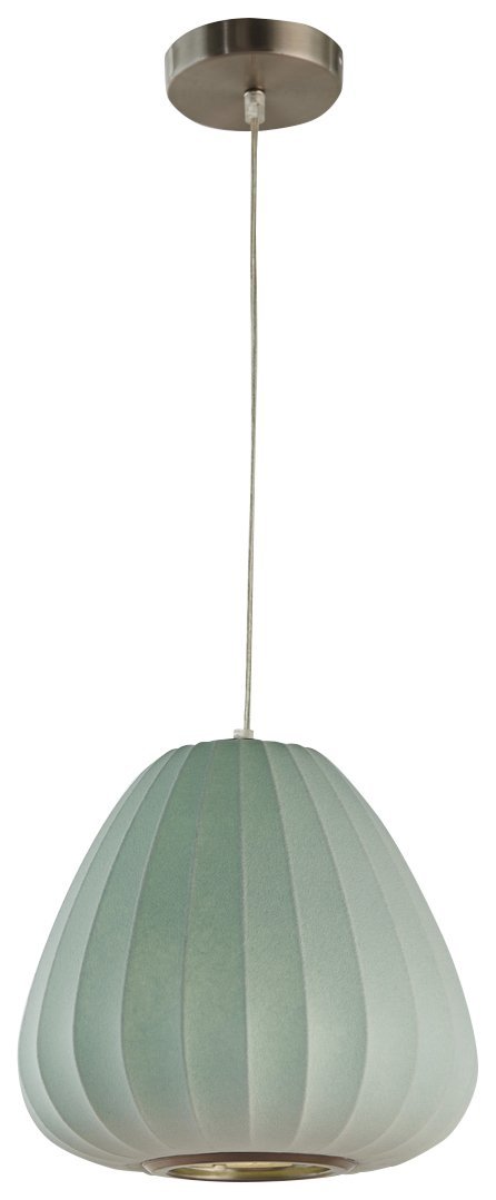 Legion Furniture LM139013-11BL Modern Blue Glass Pendant Light - Stylish Ceiling Lamp for Kitchen, Dining Room, Bedroom & Living Room Decor