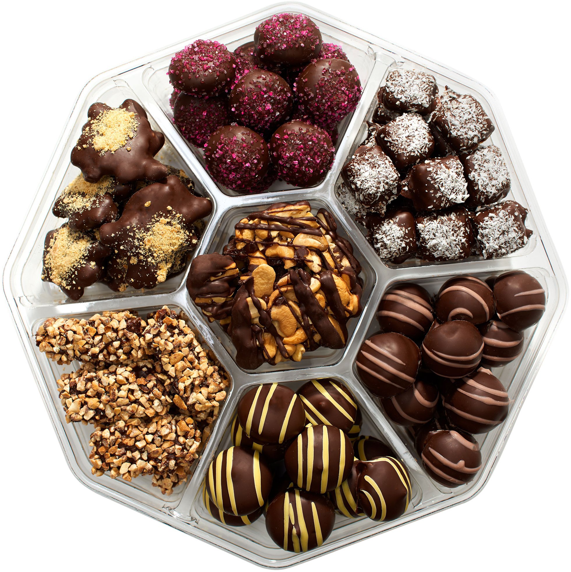Premium Gourmet Assorted Chocolate Gift Box - Handcrafted Artisan Chocolates, Luxurious Truffles & Melt-in-Your-Mouth Delights (Kosher Pareve, 2-Pack) - Perfect for Valentine's Day, Anniversary Gifts & Corporate Presenting