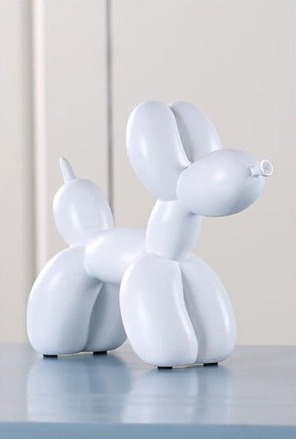 Handmade Resin Balloon Dog Sculpture - Unique Home Decor, Party Centerpiece, and Gift Idea for Art Lovers