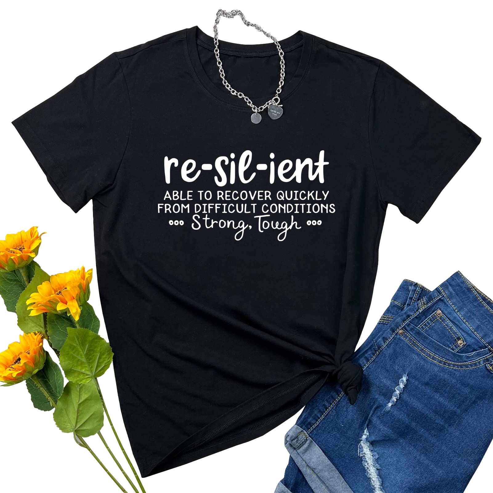 YITAN Women's Cute Graphic T-Shirts - 100% Cotton Casual Short Sleeve Tops for Women - Perfect for Summer Outfits, Streetwear & Casual Daily Wear
