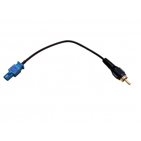 Pac Audio CAM MB2 Radio Replacement Backup Camera Adapter - FAKRA to RCA Converter for Car Stereo & Rear View Safety System | Perfect for Truck, SUV & RV Installation