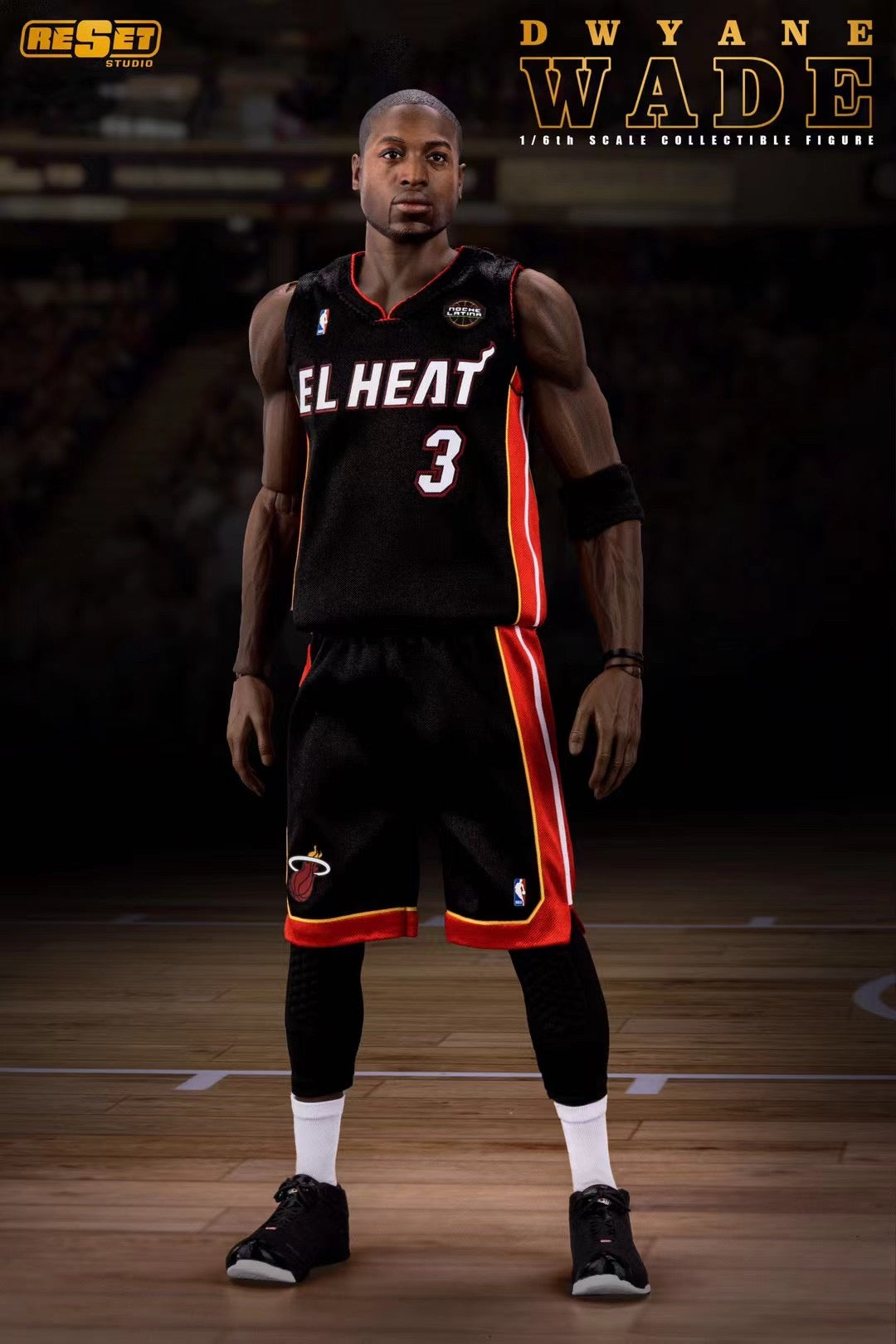 Dwyane Wade NBA Basketball Jersey - Miami Heat Throwback Jersey for Men - Perfect for Games, Fan Events & Collectibles