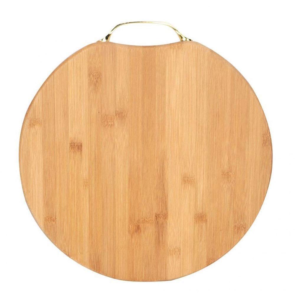 Premium Bamboo Cutting Board - Natural Wood Chopping Block for Pizza, Fruits, Vegetables & Meat | Durable Kitchen Tool for Cooking, Slicing & Food Prep | Perfect for Home Kitchens & Professional Use