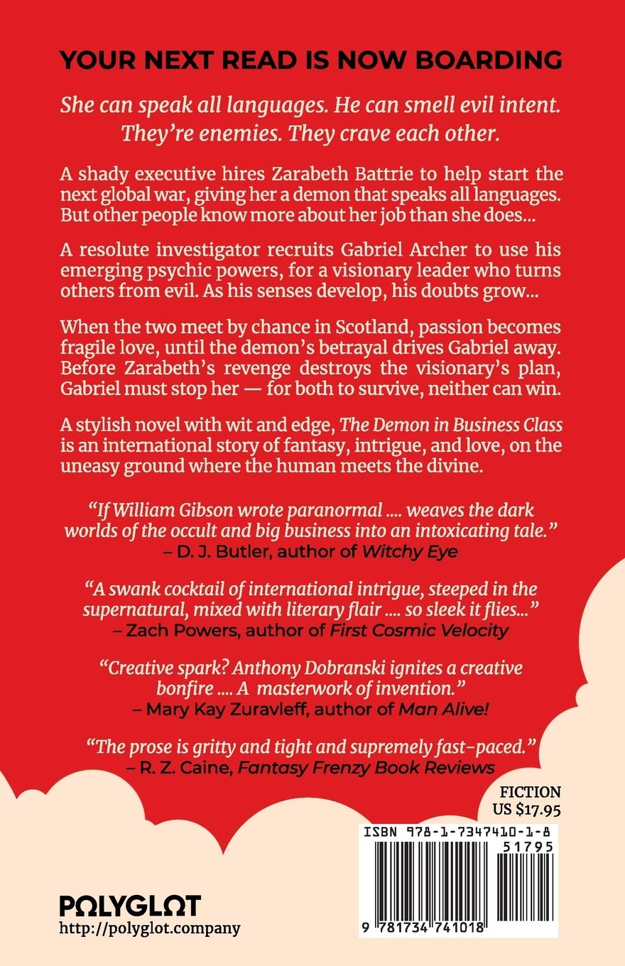 The Demon in Business Class - Thrilling Business Travel Novel for Airplane & Commute Reading