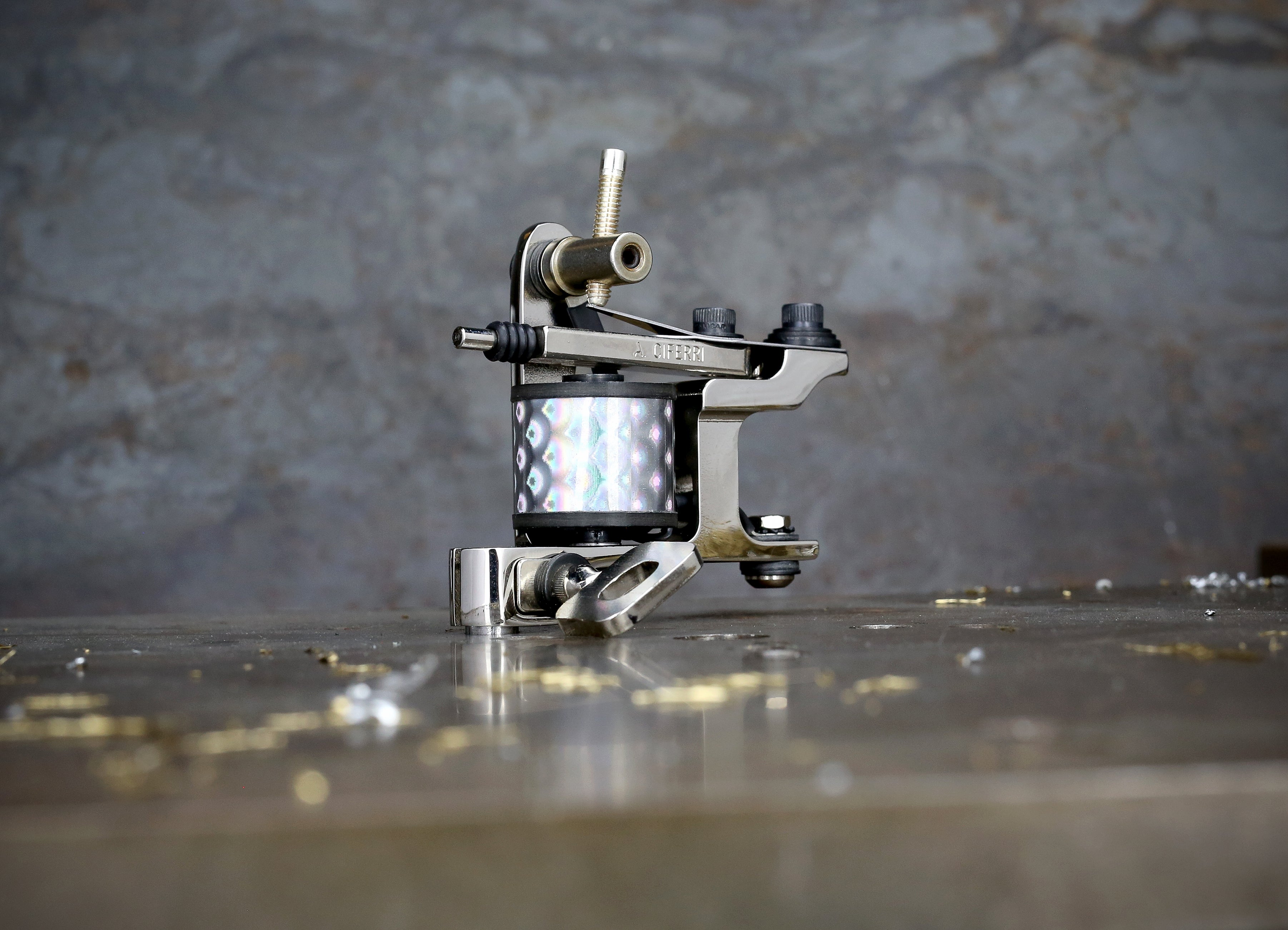 Adam Ciferri V3 Ghost Dog Liner - Premium Nickel x Nickel Finish for Motorcycle & ATV Protection | Off-Road Riding Gear & Bike Accessories