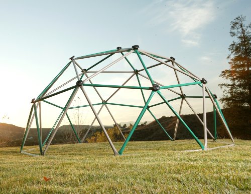 Lifetime Geometric Dome Climber Play Center for Kids - Earthtone Outdoor Jungle Gym for Backyard, Park & School Playground - Durable Steel Frame & High-Quality Plastic Construction for Safe Climbing Fun