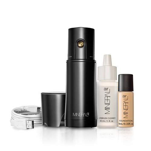 Mineral Air Complexion Starter Kit | Flawless Mineral Foundation for Deep Skin Tones | Perfect for Daily Makeup & Special Occasions