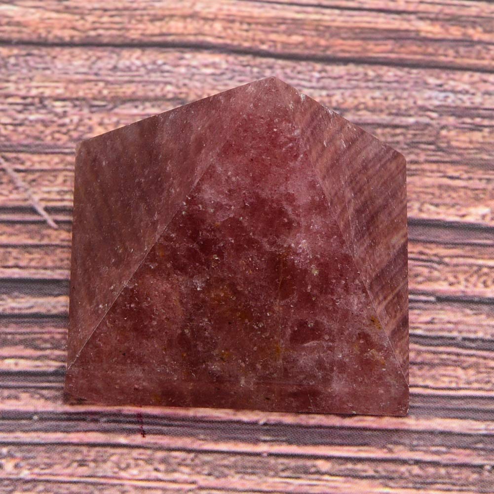 Natural Energy Tower for Home Decor - Feng Shui Crystal Healing Stone for Positive Energy, Good Luck & Prosperity | Perfect Gift for Housewarming, Office Desk & Meditation Space