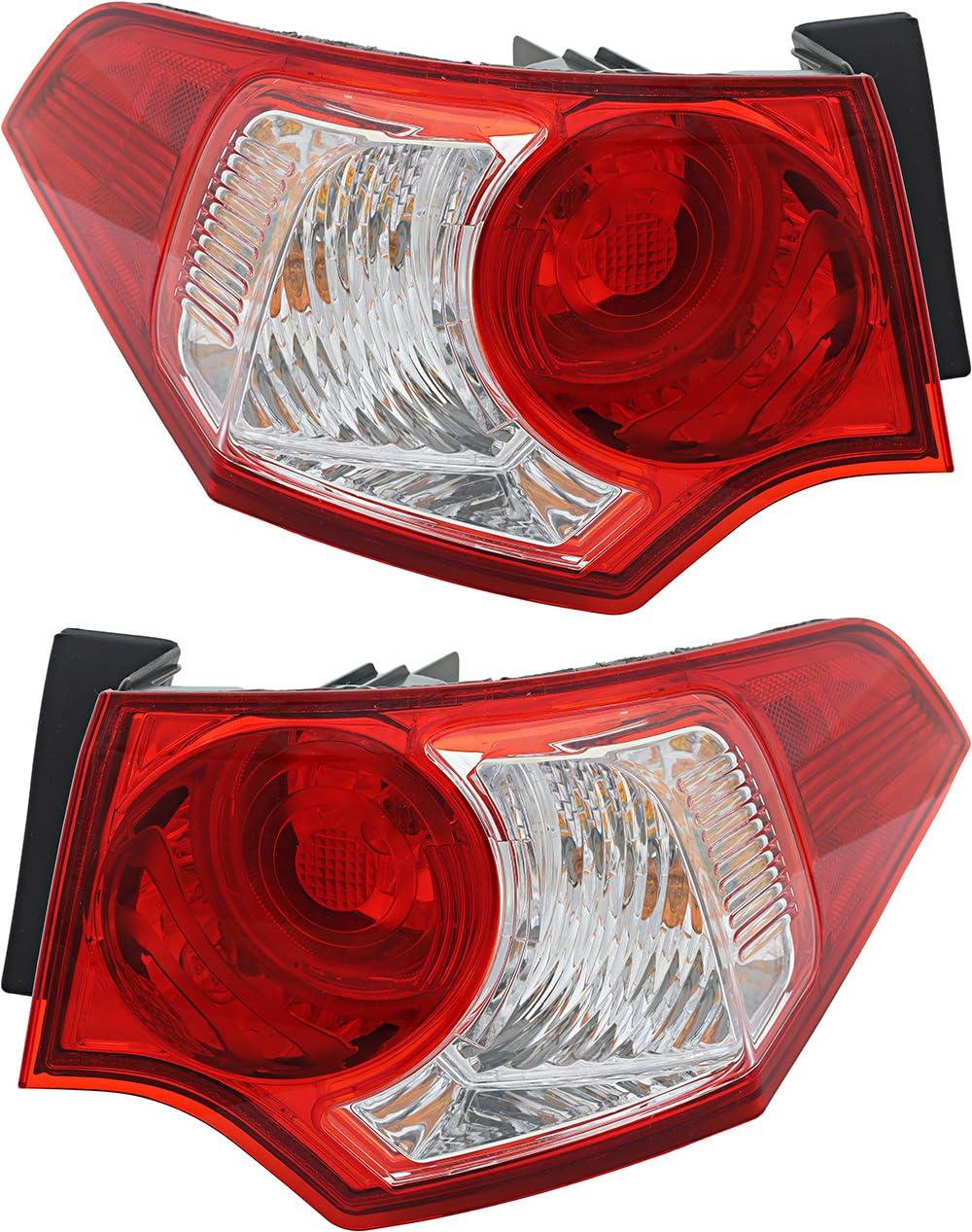 **2009-2010 Acura TSX Tail Lights Lamps Set - Left & Right Side Replacement - Perfect for Night Driving & Enhanced Safety**