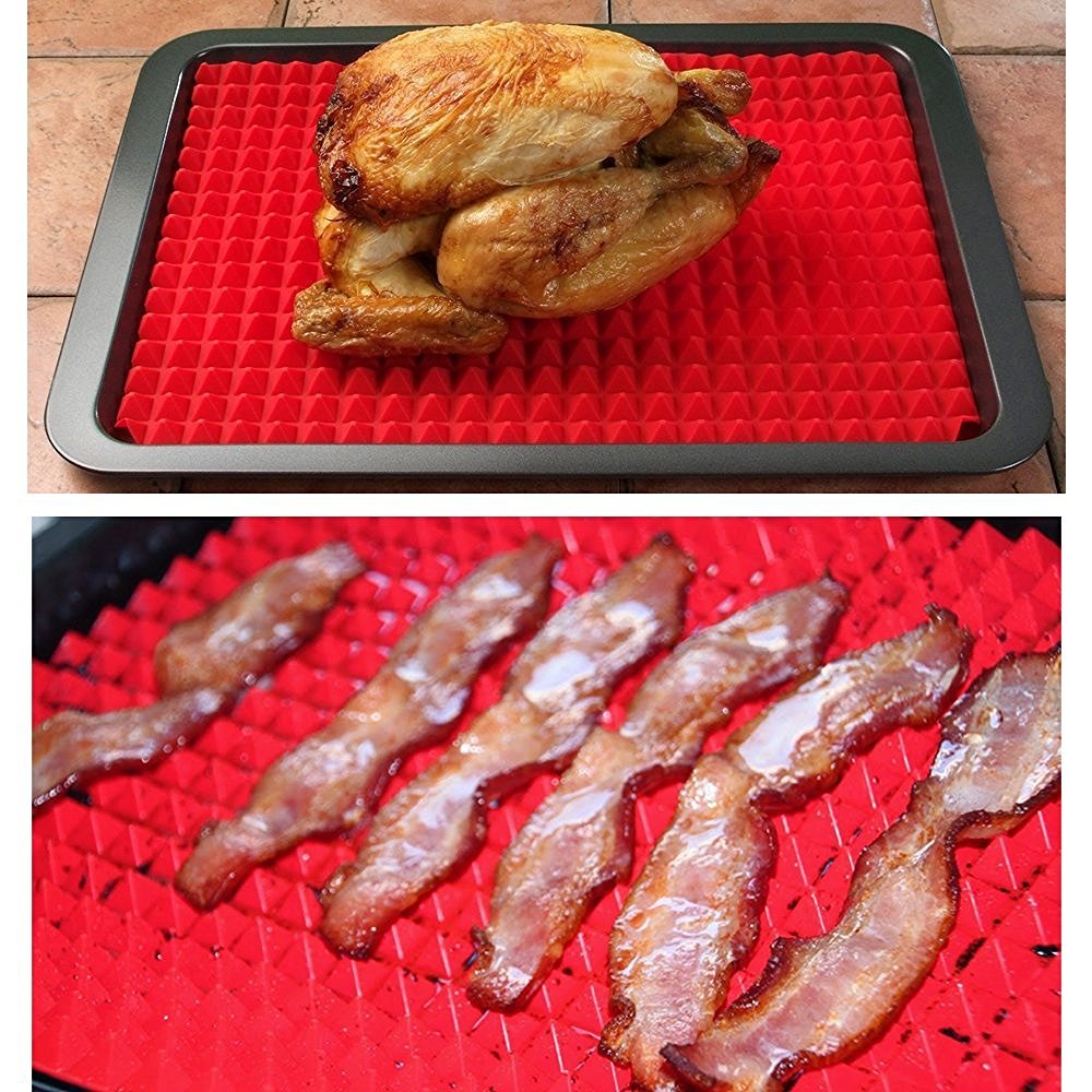 Non-Stick Silicone Baking Mat - Pyramid Reducing Oven Tray for Perfect Cakes, Cookies & Pastries | Ideal for Home Baking, Dessert Making & Party Treats