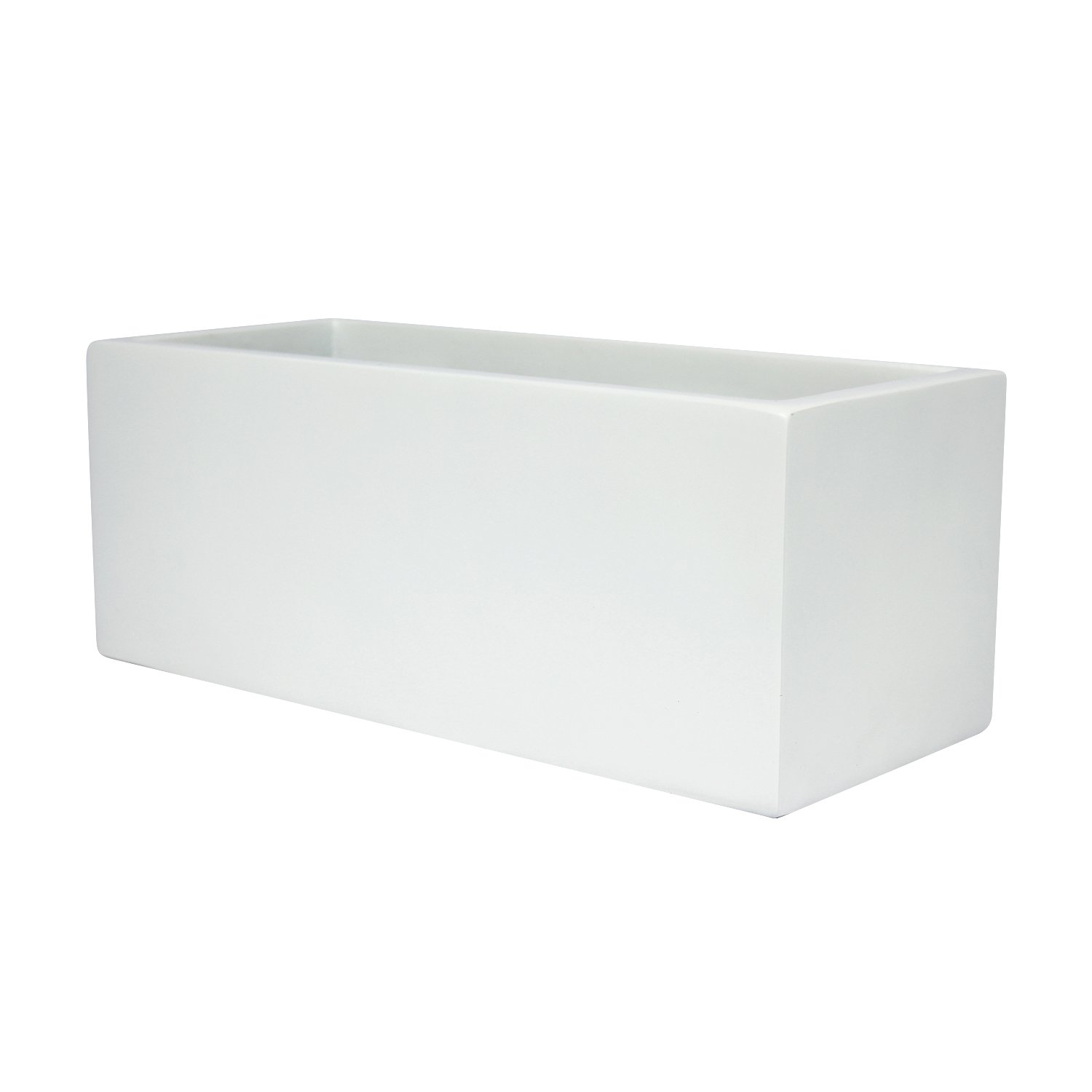 Premium Rectangle Fiberglass Planter Box - 36