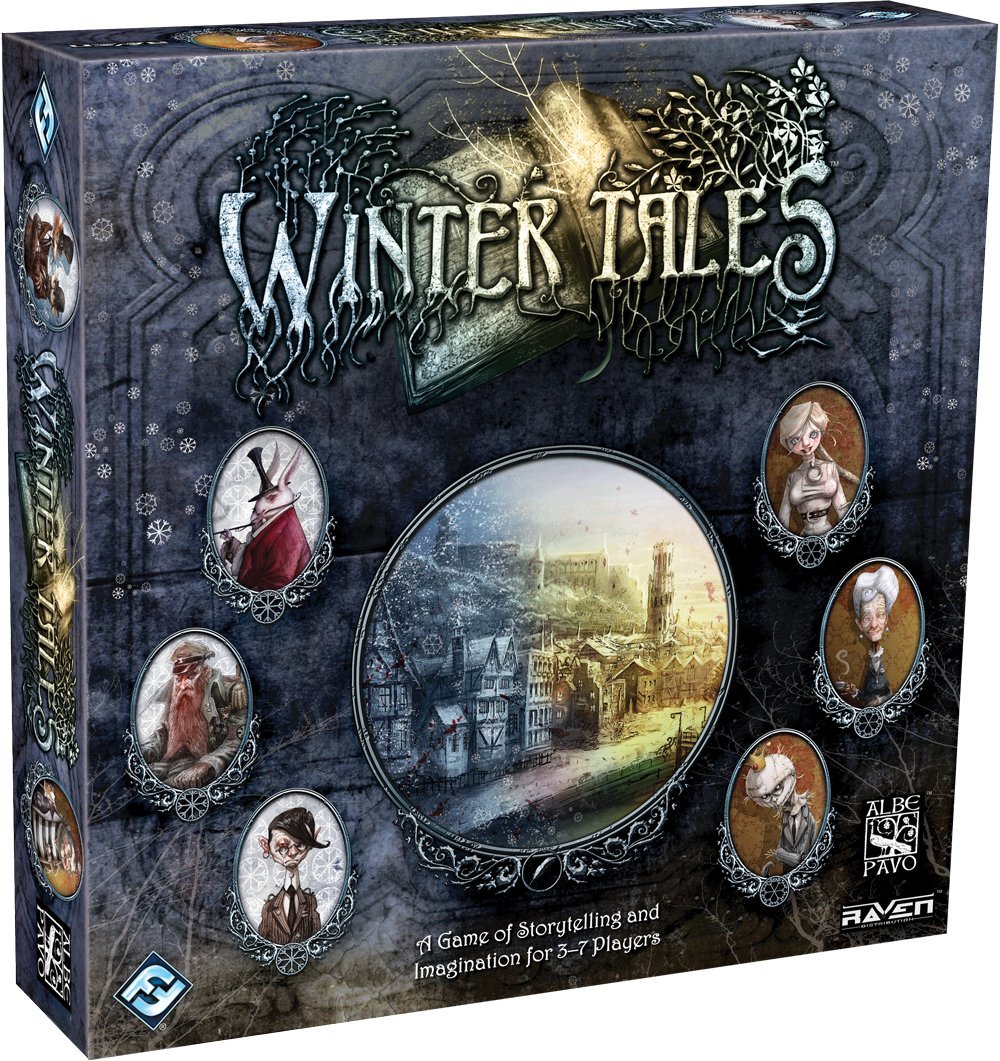 Fantasy Flight Games Winter Tales - Adventure Board Game for Family & Friends | Perfect for Holiday Gatherings & Cozy Game Nights