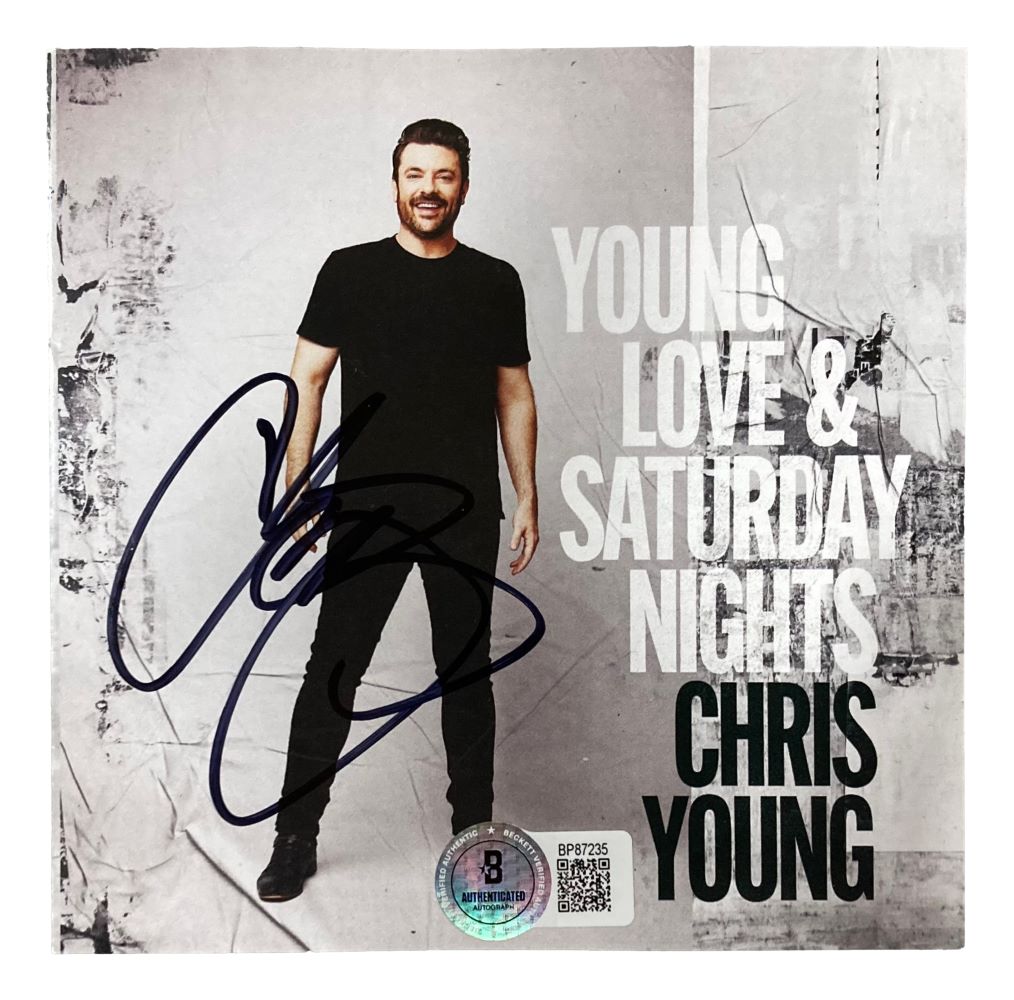 Chris Young Signed 