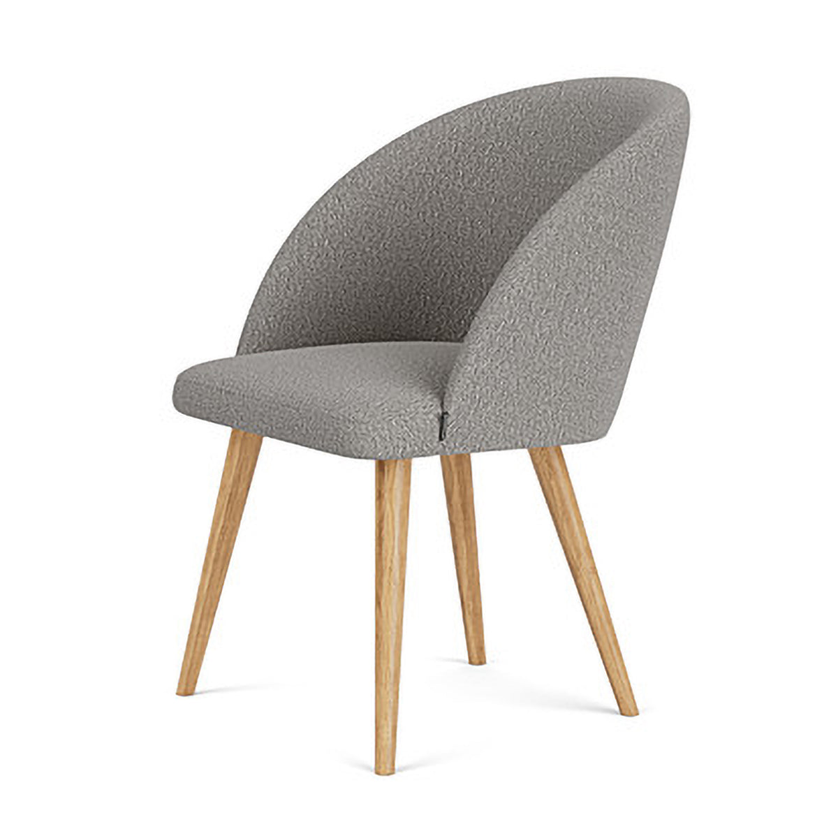 Holly Boucle Dining Chair - Modern Upholstered Accent Chair for Kitchen, Dining Room & Office - Comfortable & Stylish Home Decor