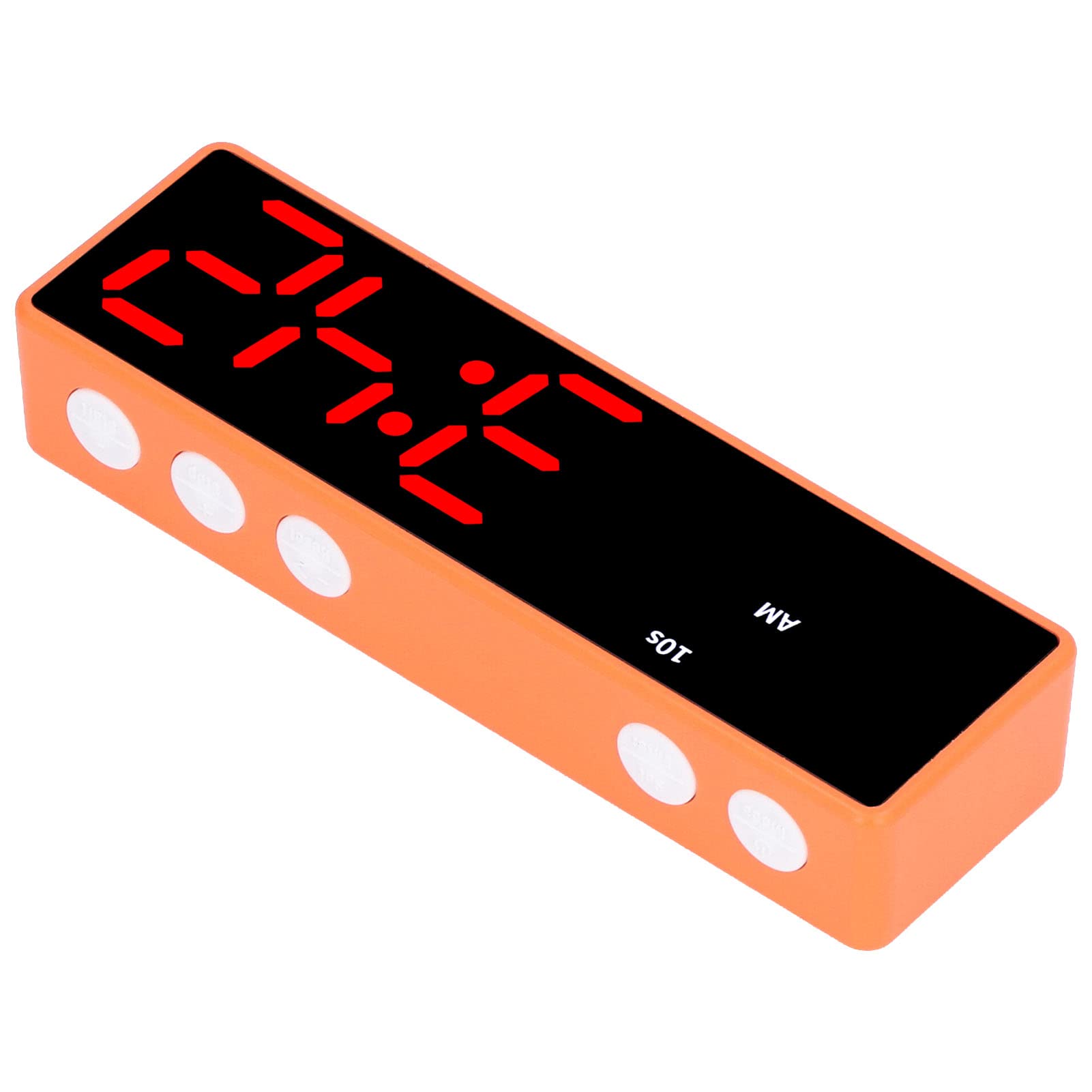 Tomantery Digital Timer - 12H/24H Programmable Electronic Clock with Alarm | Portable LED Display for Bedroom, Office, Kitchen & Home Use