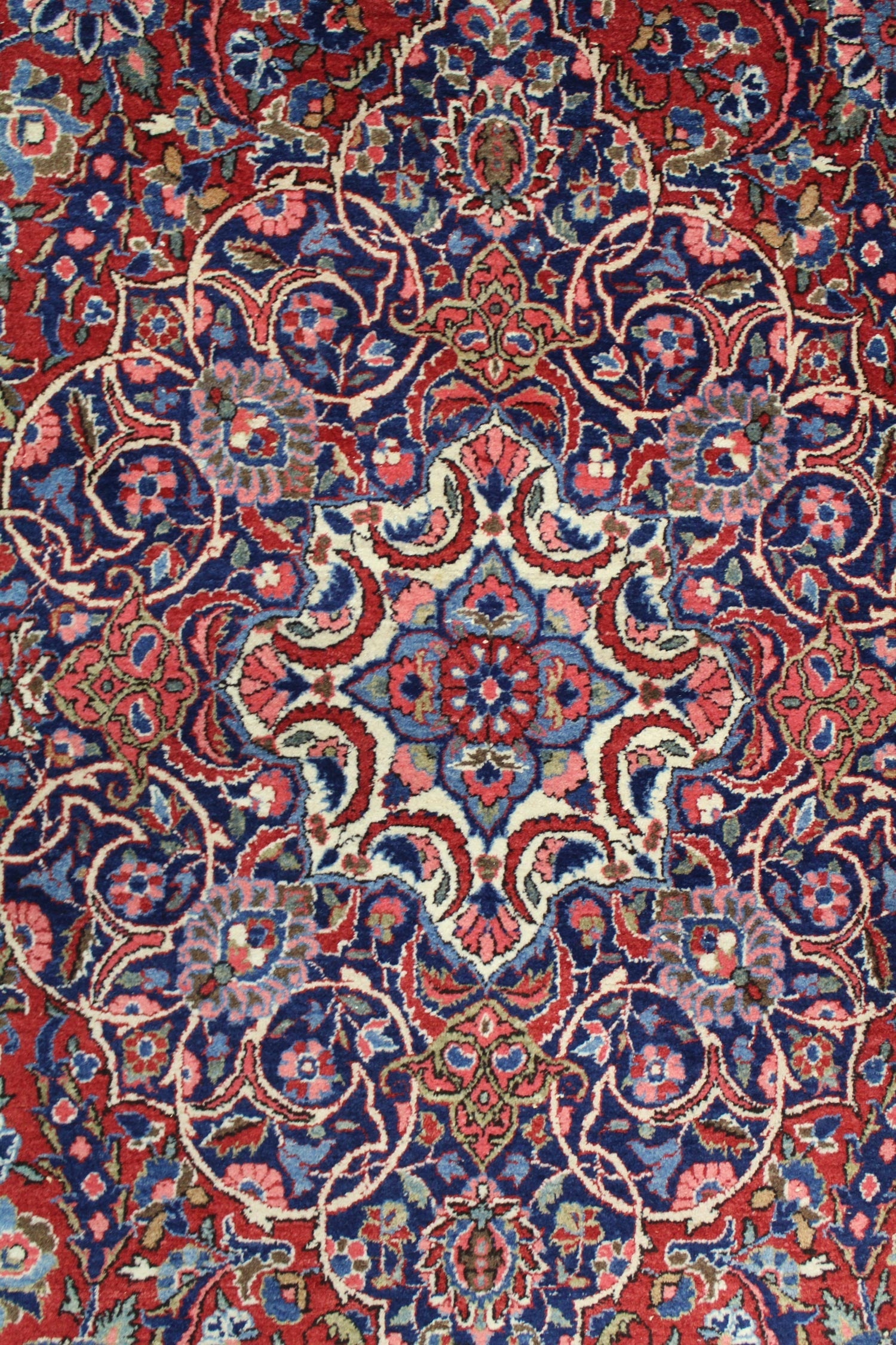 Antique Keshan Handwoven Traditional Persian Rug JF8408 - Perfect for Living Room, Bedroom & Home Decor