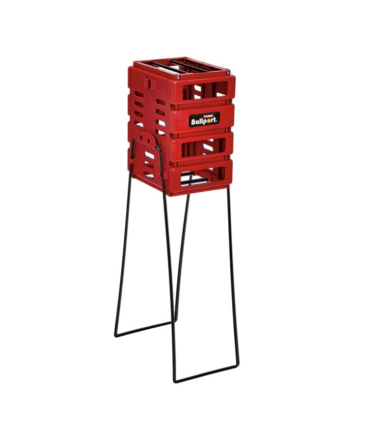 Tourna Mini Ballport 36 Tennis Ball Hopper - Portable Tennis Ball Collector & Trainer for Kids & Adults - Perfect for Practice, Coaching & Solo Drills