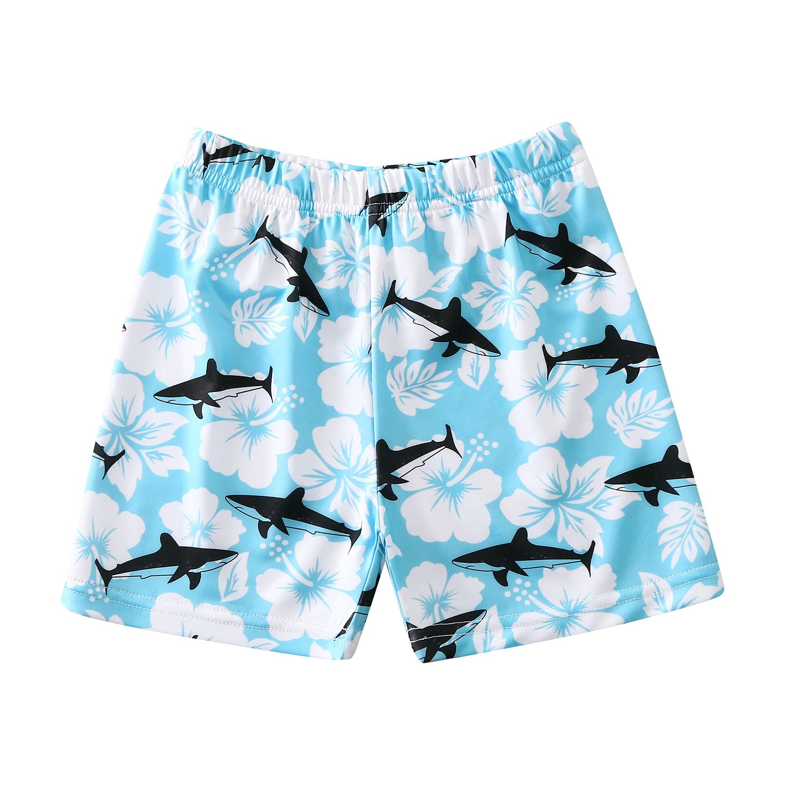 Dinosaur Shark Swim Trunks for Toddlers - Beach & Pool Shorts