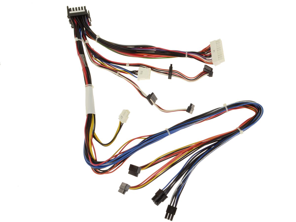 Original Dell OEM Precision T3400 Desktop Power Supply Wiring Harness Cables KP500 - Replacement Power Cables for Workstation PC Build & Repair