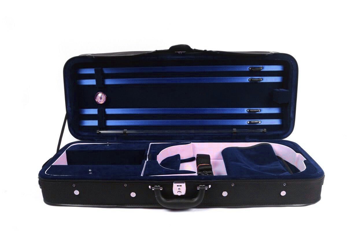 16 Inch Soft Viola Case - Adjustable for 15 to 16.5 Inch Violas | Lightweight & Durable Cloth with Thick Padding | Perfect for School, Practice & Travel