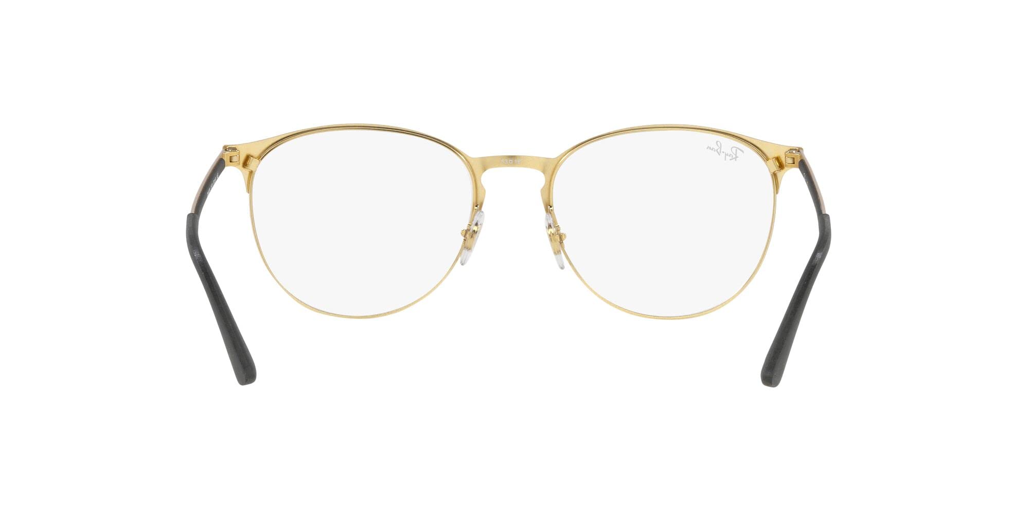 Ray-Ban Rx6375 Round Prescription Eyeglass Frames for Men & Women - Classic Vintage Style Optical Glasses for Reading, Driving & Daily Wear