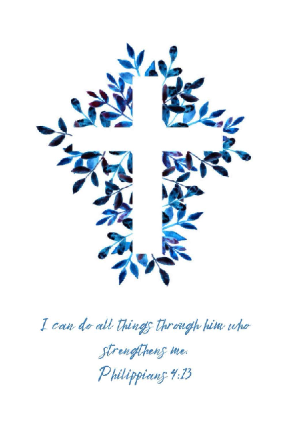 Blue Cross Faith Notebook 6x9