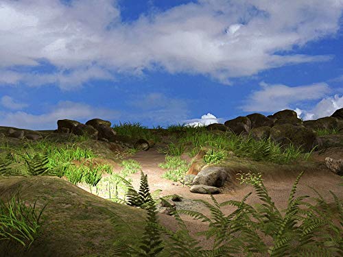 20x30 Inch Laminated Fantasy Landscape Poster - Vibrant Sky Clouds & Fairy Tale Art - Perfect for Home Decor, Bedroom, Living Room, Kids Room & Office Wall Art